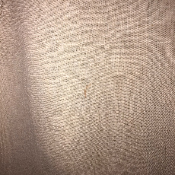 Vintage J. Jill Taupe 100% HEMP Lagenlook Tank Apron Maxi Dress sz SP S P - Picture 4 of 6